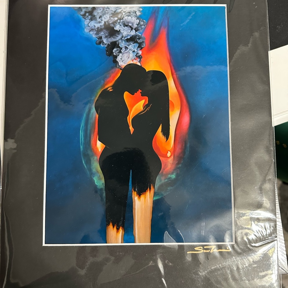 Sue Tsai “the match” Art Print